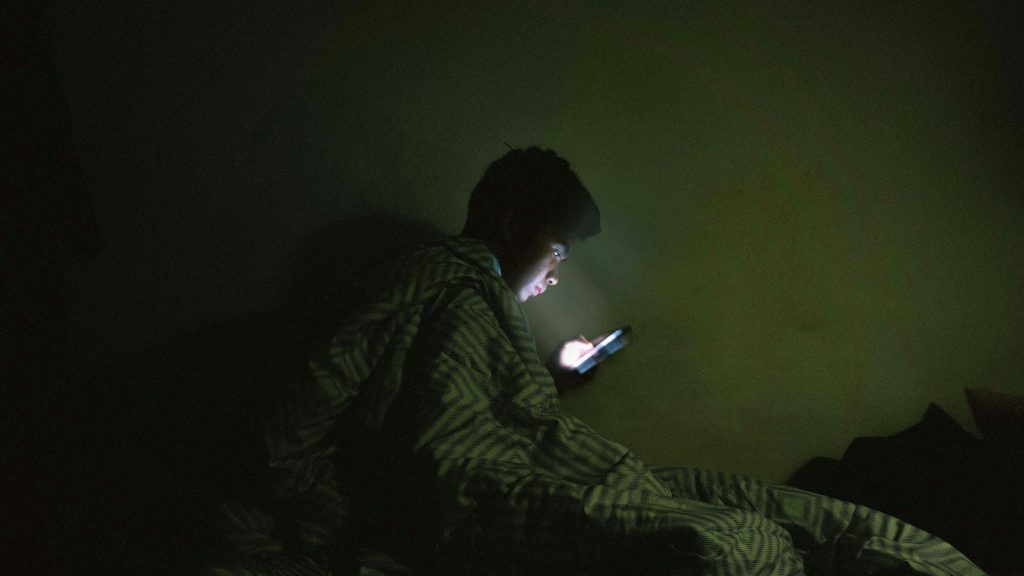 Modern dopamine addiction through constant phone use and digital distractions.