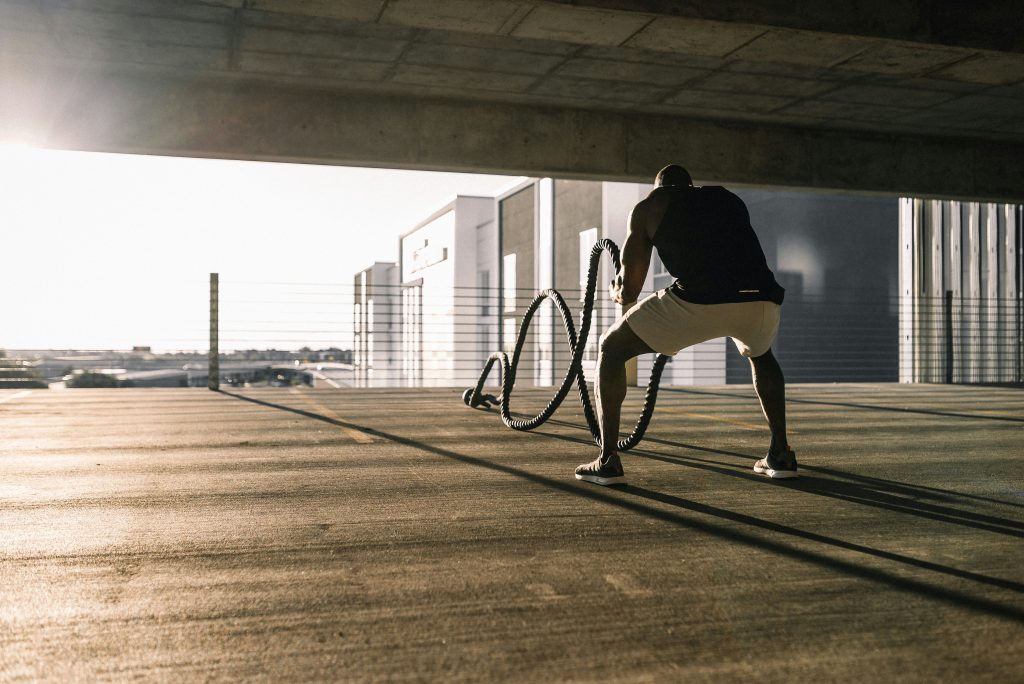 Early morning training in solitude, building resilience.