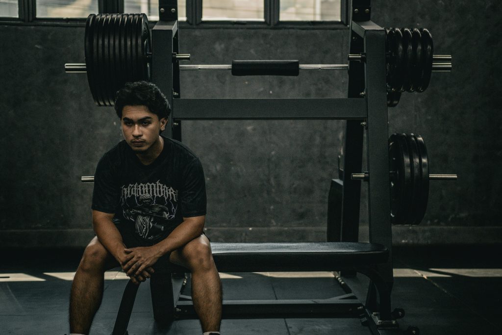 Minimalist gym setup treated like a sacred space.
